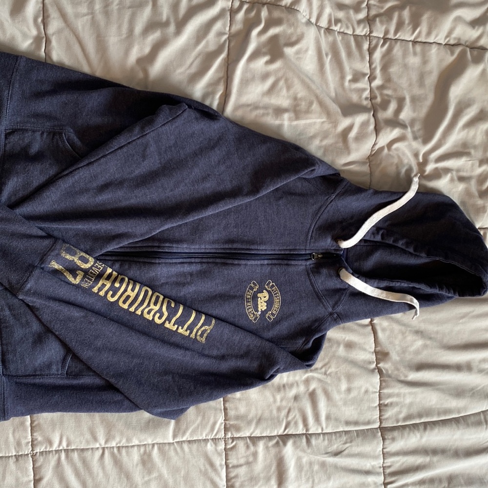 Champion Pittsburgh Panthers jacket.